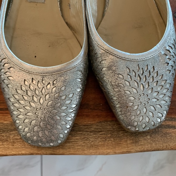 Jimmy Choo silver shoes - Picture 3 of 4